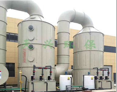 Waste gas treatment equipment for electronic semiconductor industry